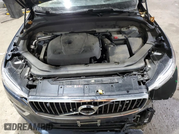2020 Volvo XC60 Inscription with VIN YV4A22RL0L1549281, listed as a Copart auction lot 44229645 with 80,221 mi miles and Salvage title. Bid and sale history available at DreamBid. Image 12.
