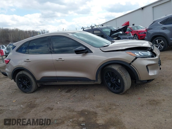2020 Ford Escape SE Sport Hybrid with VIN 1FMCU0BZXLUC08683, listed as a IAAI auction lot 41882926 with 59,831 mi miles and . Bid and sale history available at DreamBid. Image 13.