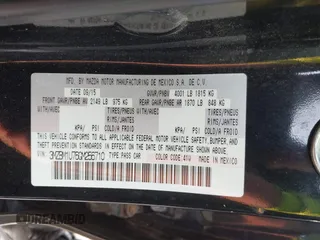 2016 Mazda 3 i Sport with VIN 3MZBM1U76GM256710, listed as a IAAI auction lot 40313647 with Not Provided miles and . Bid and sale history available at DreamBid. Image 9.