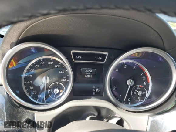 2014 Mercedes-Benz M 550 with VIN 4JGDA7DB0EA376522, listed as a Copart auction lot 42029495 with 94,742 mi miles and Salvage Title. Bid and sale history available at carsss.com. Image 9.