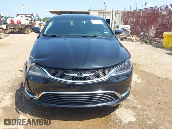 2015 Chrysler 200 Limited with VIN 1C3CCCABXFN661489, listed as a IAAI auction lot 41919598 with 169,131 mi miles. Bid and sale history available at carsss.com. Image 12.