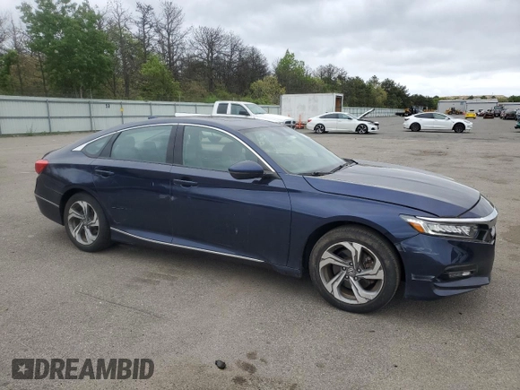 2020 Honda Accord EX-L with VIN 1HGCV2F52LA003155, listed as a Copart auction lot 57173685 with 28,722 mi miles and Salvage title. Bid and sale history available at DreamBid. Image 4.