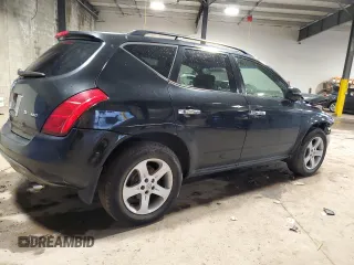 2004 Nissan Murano SE z VIN JN8AZ08W54W308551, wystawiony jako Copart lot #56685375 z przebiegiem 200 782 mil mil oraz Szkoda całkowita • Salvage title. Historia ofert i sprzedaży dostępna na DreamBid. Obrazek 3.