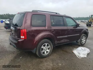 2009 Honda Pilot Touring with VIN 5FNYF38819B016817, listed as a Copart auction lot 54151665 with 274,457 mi miles and Clean Title. Bid and sale history available at carsss.com. Image 3.
