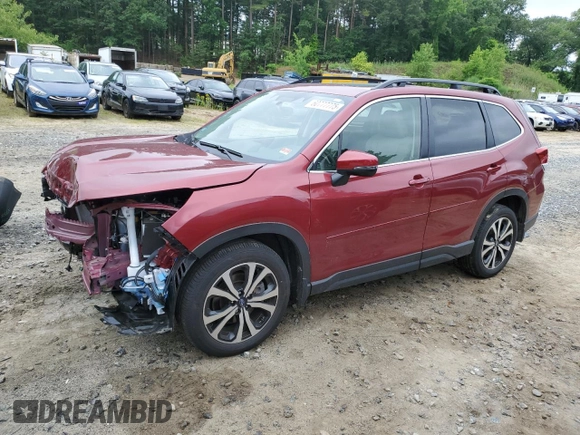 2024 Subaru Forester Limited with VIN JF2SKALC6RH463081, listed as a Copart auction lot 60777775 with 8,704 mi miles and Salvage title. Bid and sale history available at DreamBid. Image 1.