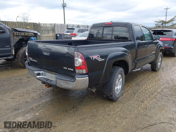 2010 Toyota Tacoma with VIN 5TEUU4EN8AZ696495, listed as a IAAI auction lot 41476399 with 141,396 mi miles and . Bid and sale history available at DreamBid. Image 4.