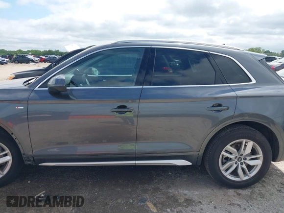 2023 Audi Q5 S line Premium with VIN WA1GAAFY8P2034467, listed as a IAAI auction lot 42188731 with 35,864 mi miles and . Bid and sale history available at DreamBid. Image 14.