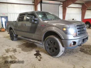 2014 Ford F-150 XL with VIN 1FTFW1ET3EFC87565, listed as a Copart auction lot 49617765 with 159,521 mi miles and Salvage Title. Bid and sale history available at carsss.com. Image 3.
