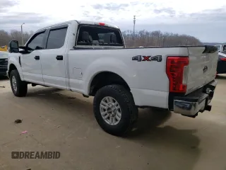 2017 Ford Super Duty F-250 SRW Lariat with VIN 1FT7W2B68HEE84623, listed as a Copart auction lot 46884095 with 133,015 mi miles and Salvage Title. Bid and sale history available at carsss.com. Image 2.