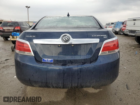 2010 Buick LaCrosse CXL with VIN 1G4GC5EG4AF152043, listed as a Copart auction lot 46757615 with 200,007 mi miles and Salvage Title. Bid and sale history available at carsss.com. Image 6.