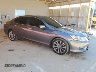 2014 Honda Accord Sport with VIN 1HGCR2F59EA296379, listed as a Copart auction lot 50086305 with 349,583 mi miles and Salvage Title. Bid and sale history available at DreamBid. Image 4.