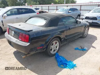 2008 Ford Mustang Deluxe with VIN 1ZVHT84N885103483, listed as a IAAI auction lot 38313447 with Not Provided miles and . Bid and sale history available at carsss.com. Image 4.