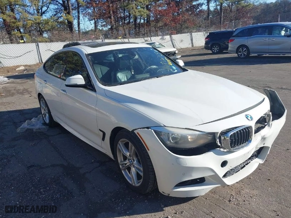 2016 BMW 3 Series Gran Turismo 328i xDrive with VIN WBA8Z5C55GG502675, listed as a IAAI auction lot 41180213 with 110,065 mi miles. Bid and sale history available at carsss.com. Image 1.