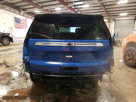 2022 Chevrolet Tahoe Commercial with VIN 1GNSKLED2NR294818, listed as a Copart auction lot 44179265 with 16,996 mi miles and Clean Title. Bid and sale history available at carsss.com. Image 6.