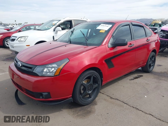 2010 Ford Focus SE with VIN 1FAHP3FN5AW298567, listed as a IAAI auction lot 41815362 with 108,327 mi miles. Bid and sale history available at carsss.com. Image 17.