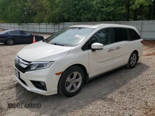 2019 Honda Odyssey EX-L z VIN 5FNRL6H70KB082206, wystawiony jako Copart lot #54107965 z przebiegiem 71 065 mil mil oraz Szkoda całkowita • Salvage title. Historia ofert i sprzedaży dostępna na DreamBid. Obrazek 1.