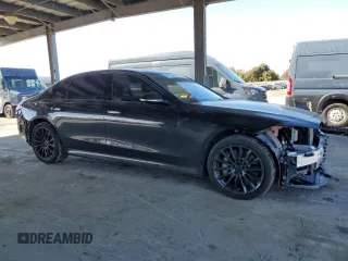2023 Mercedes-Benz S-Class S 580 with VIN W1K6G7GB9PA176965, listed as a Copart auction lot 48893445 with 27,174 mi miles and Salvage Title. Bid and sale history available at carsss.com. Image 4.