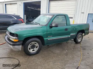 2000 Chevrolet Silverado 1500 with VIN 1GCEC14W6YZ110835, listed as a Copart auction lot 42628245 with 0 mi miles and Salvage Title. Bid and sale history available at carsss.com. Image 1.