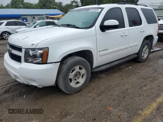 2007 Chevrolet Tahoe LTZ with VIN 1GNFK13037J191480, listed as a Copart auction lot 60299065 with 231,922 mi miles and Salvage title. Bid and sale history available at DreamBid. Image 1.