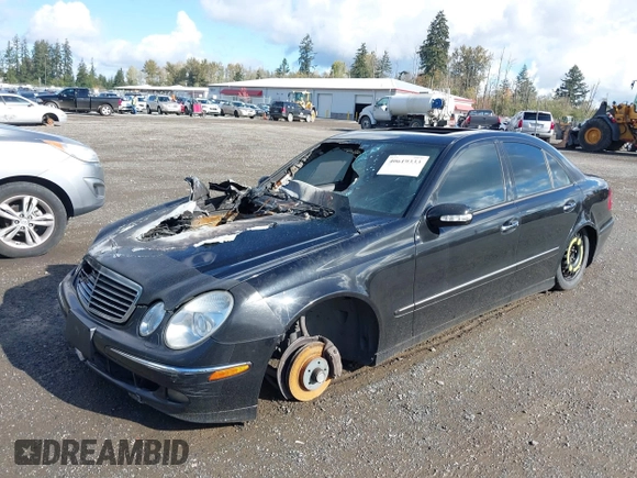 2006 Mercedes-Benz E-Class 3.5L with VIN WDBUF56J66A848317, listed as a IAAI auction lot 41334976 with 1 mi miles. Bid and sale history available at carsss.com. Image 2.