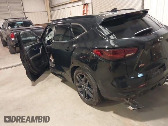 2023 Chevrolet Blazer RS with VIN 3GNKBERS2PS187868, listed as a IAAI auction lot 41108506 with Not provided miles and . Bid and sale history available at DreamBid. Image 3.