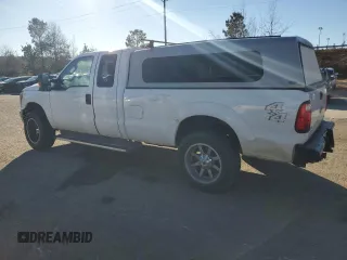 2011 Ford Super Duty F-250 SRW XL with VIN 1FT7X2B64BEB18484, listed as a Copart auction lot 87735135 with 273,286 mi miles and Salvage Title. Bid and sale history available at carsss.com. Image 2.