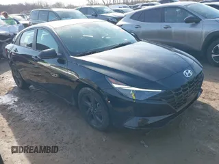 2021 Hyundai Elantra SEL with VIN 5NPLS4AG3MH005342, listed as a IAAI auction lot 41787600 with 85,819 mi miles. Bid and sale history available at carsss.com. Image 1.