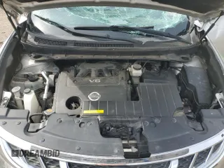 2013 Nissan Murano SV with VIN JN8AZ1MW3DW315865, listed as a Copart auction lot 58785425 with 118,112 mi miles and Salvage title. Bid and sale history available at DreamBid. Image 12.