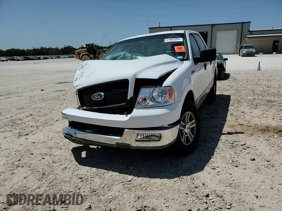 2004 Ford F-150 XLT with VIN 1FTRW12W04KD46105, listed as a Copart auction lot 51955395 with 2,465,985 mi miles and Salvage Title. Bid and sale history available at carsss.com. Image 10.