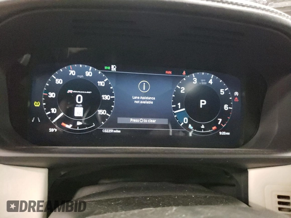 2023 Land Rover Discovery with VIN SALRT2EX6P2473537, listed as a Copart auction lot 84108644 with 32,251 mi miles and Non Repairable. Bid and sale history available at DreamBid. Image 9.