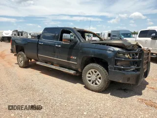 2019 Chevrolet Silverado 3500HD LTZ with VIN 1GC4KXEY6KF189594, listed as a Copart auction lot 62936734 with 0 mi miles and Salvage Title. Bid and sale history available at carsss.com. Image 4.