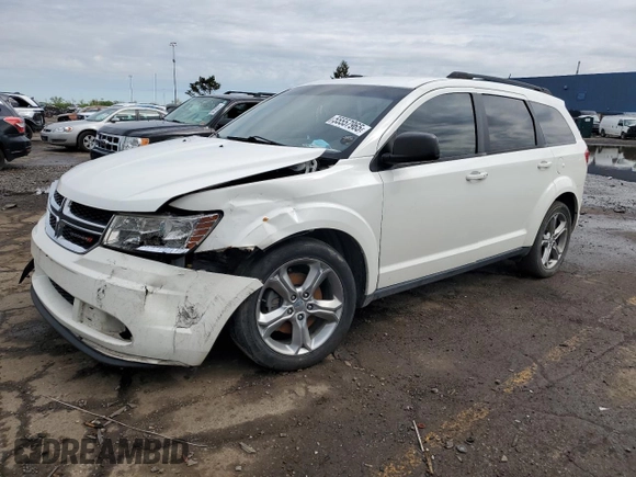 2017 Dodge Journey SE z VIN 3C4PDCAB2HT609402, wystawiony jako Copart lot #55557965 z przebiegiem 155 591 mil mil oraz Czysty tytuł • Clean title. Historia ofert i sprzedaży dostępna na DreamBid. Obrazek 1.
