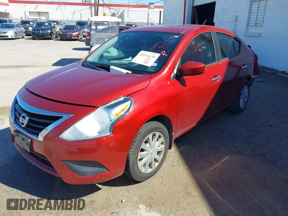 2017 Nissan Versa S Plus with VIN 3N1CN7AP8HL887691, listed as a IAAI auction lot 41496039 with 91,307 mi miles and . Bid and sale history available at DreamBid. Image 2.