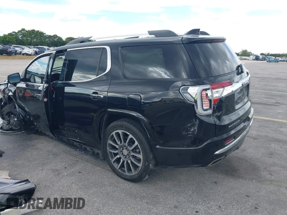 2022 GMC Acadia Denali with VIN 1GKKNPLS2NZ145029, listed as a IAAI auction lot 41689533 with 20,097 mi miles. Bid and sale history available at carsss.com. Image 3.