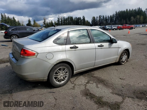 2009 Ford Focus SE with VIN 1FAHP35N09W205547, listed as a Copart auction lot 51344935 with 151,860 mi miles and Salvage Title. Bid and sale history available at carsss.com. Image 3.