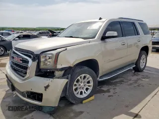 2015 GMC Yukon SLT z VIN 1GKS2BKC3FR233224, wystawiony jako Copart lot #52738415 z przebiegiem 246 468 mil mil oraz Szkoda całkowita • Salvage title. Historia ofert i sprzedaży dostępna na DreamBid. Obrazek 1.