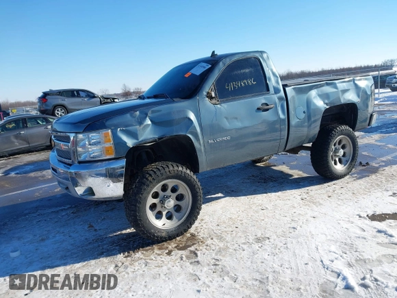 2012 Chevrolet Silverado 1500 LT with VIN 1GCNKSE02CZ306492, listed as a IAAI auction lot 41348986 with 129,750 mi miles. Bid and sale history available at carsss.com. Image 17.