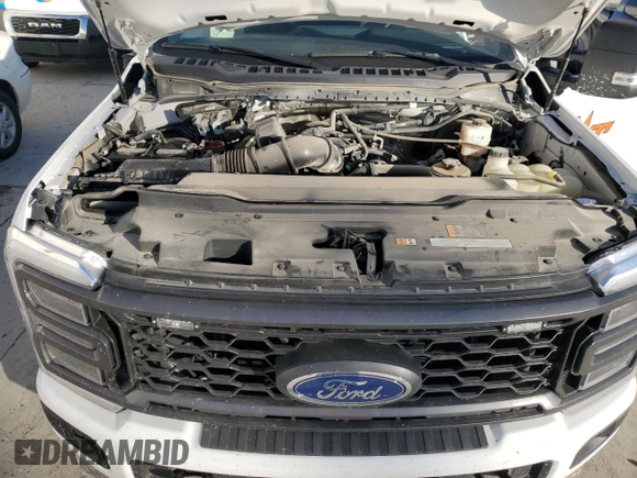 2023 Ford F-250 XL with VIN 1FT8W2BA7PEE01027, listed as a Copart auction lot 74254724 with 17,466 mi miles and Salvage title. Bid and sale history available at DreamBid. Image 11.