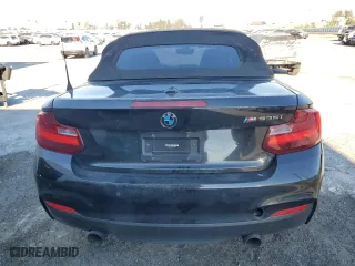 2015 BMW 2 Series M235i with VIN WBA1M1C53FV393331, listed as a Copart auction lot 88309655 with 82,403 mi miles and Salvage Title. Bid and sale history available at carsss.com. Image 6.