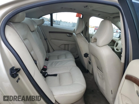 2008 Volvo S80 3.0L Turbo с VIN YV1AH992281056737, выставлен на аукционе Copart как лот 78738584 с пробегом 182 022 миль миль и Списание • Salvage title. История ставок и продаж доступна на DreamBid. Изображение 10.