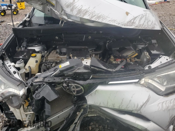 2017 Toyota RAV4 LE with VIN 2T3ZFREV4HW350558, listed as a Copart auction lot 83446744 with 87,244 mi miles and Salvage Title. Bid and sale history available at DreamBid. Image 12.