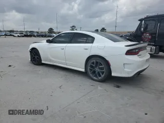 2020 Dodge Charger GT with VIN 2C3CDXHG9LH145425, listed as a Copart auction lot 44432705 with 125,752 mi miles and Salvage Title. Bid and sale history available at carsss.com. Image 2.