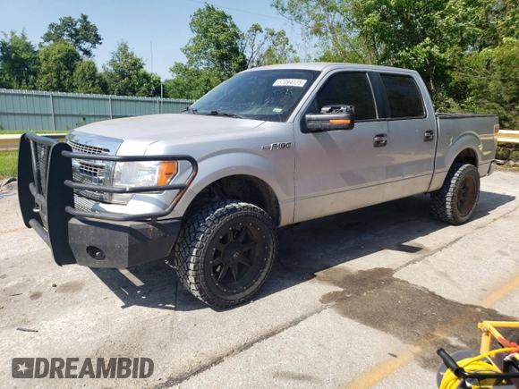 2013 Ford F-150 XL with VIN 1FTFW1EF8DKD89623, listed as a Copart auction lot 57094125 with 238,821 mi miles and Salvage title. Bid and sale history available at DreamBid. Image 1.