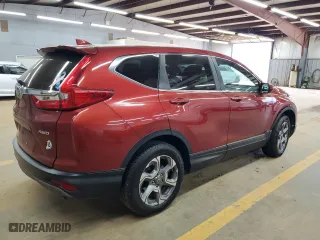 2019 Honda CR-V EX-L with VIN 2HKRW2H86KH622426, listed as a Copart auction lot 49530215 with 80,920 mi miles and Salvage Title. Bid and sale history available at carsss.com. Image 3.
