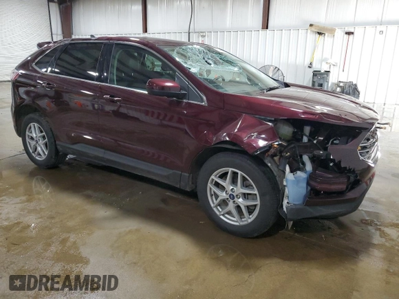 2022 Ford Edge SEL z VIN 2FMPK4J93NBA04381, wystawiony jako Copart lot #55474205 z przebiegiem 22 791 mil mil oraz Szkoda całkowita • Salvage title. Historia ofert i sprzedaży dostępna na DreamBid. Obrazek 4.