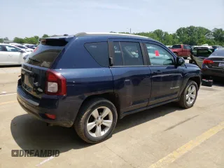2016 Jeep Compass Latitude with VIN 1C4NJDEB4GD758009, listed as a Copart auction lot 60704745 with 143,393 mi miles and Salvage title. Bid and sale history available at DreamBid. Image 3.
