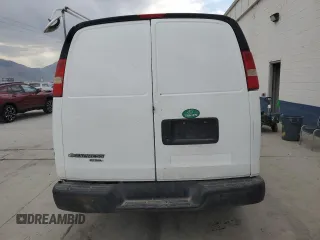 2012 Chevrolet Express Cargo z VIN 1GCWGFCAXC1177408, wystawiony jako Copart lot #64615955 z przebiegiem Nie podano mil oraz Czysty tytuł • Clean title. Historia ofert i sprzedaży dostępna na DreamBid. Obrazek 6.