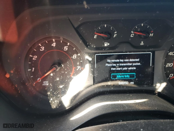 2016 Chevrolet Camaro 2LT with VIN 1G1FD1RX1G0172643, listed as a Copart auction lot 89289415 with 94,950 mi miles and Salvage Title. Bid and sale history available at carsss.com. Image 9.