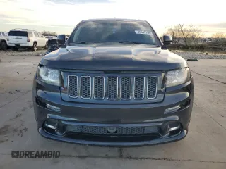 2012 Jeep Grand Cherokee SRT8 with VIN 1C4RJFDJ9CC346867, listed as a Copart auction lot 86349154 with 125,130 mi miles and Salvage Title. Bid and sale history available at carsss.com. Image 5.
