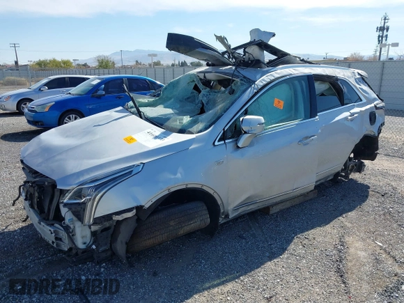 2020 Cadillac XT5 Premium Luxury FWD with VIN 1GYKNCRS1LZ193060, listed as a IAAI auction lot 41600373 with Not provided miles and . Bid and sale history available at DreamBid. Image 2.